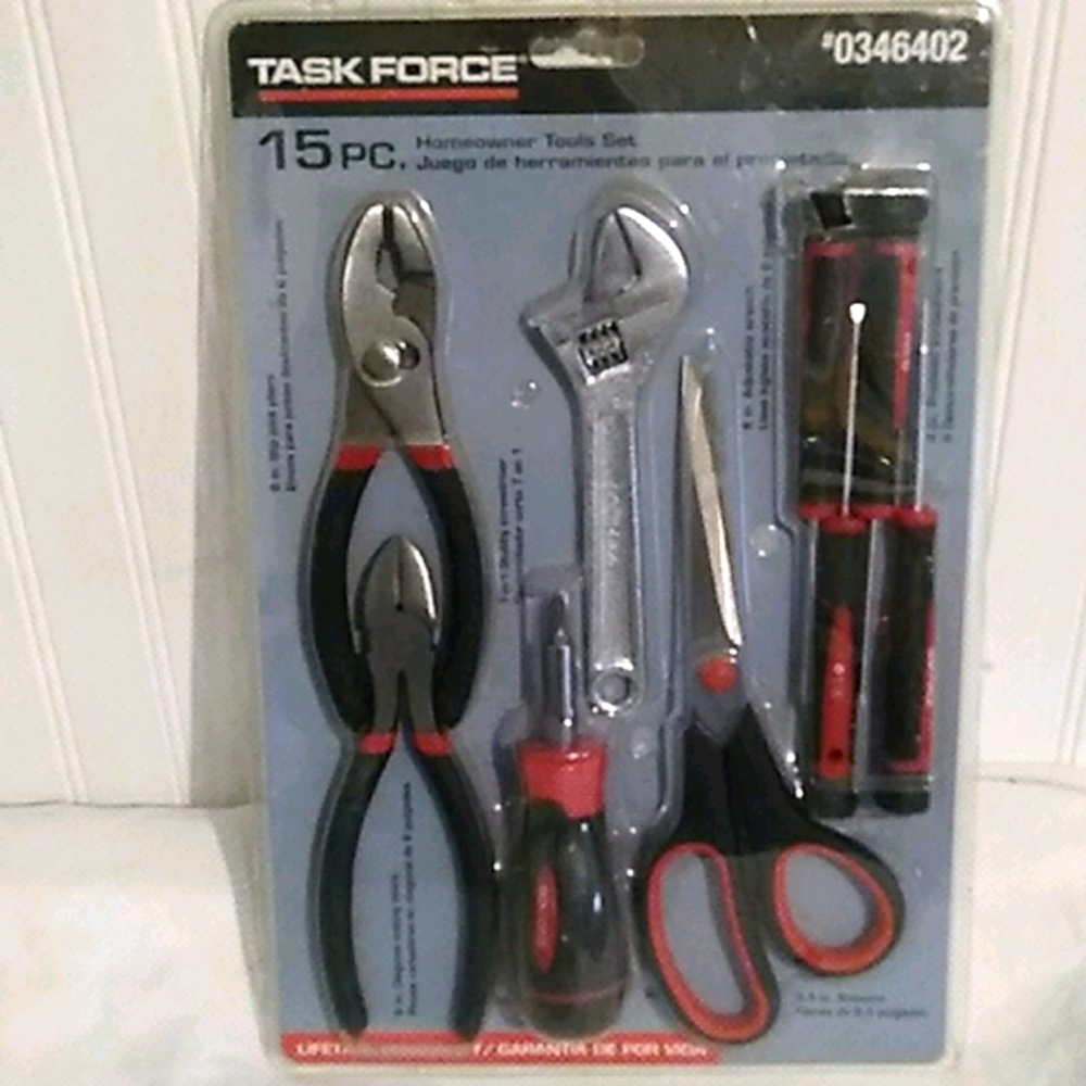 Task Force 15PC Tool Set